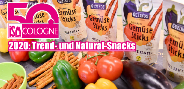 ISM 2020 – Cologne – Trend- und Natural-Snacks
