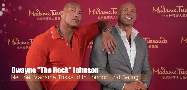 The Rock – Neu im Madame Tussauds London & Bejing