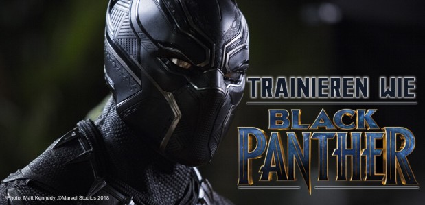 Trainieren wie <br><strong>Marvel´s Black Panther</strong>