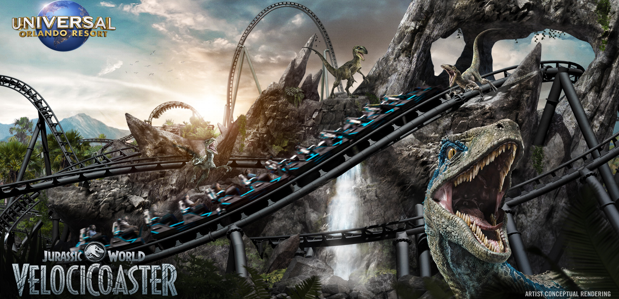 Universal Islands of Adventure (USA)<br> <strong>„VelociCoaster“</strong> Sommer 2021